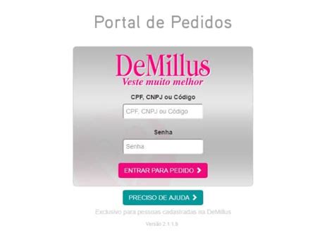 Como Fazer Pedido da Demillus pelo Celular Fácil